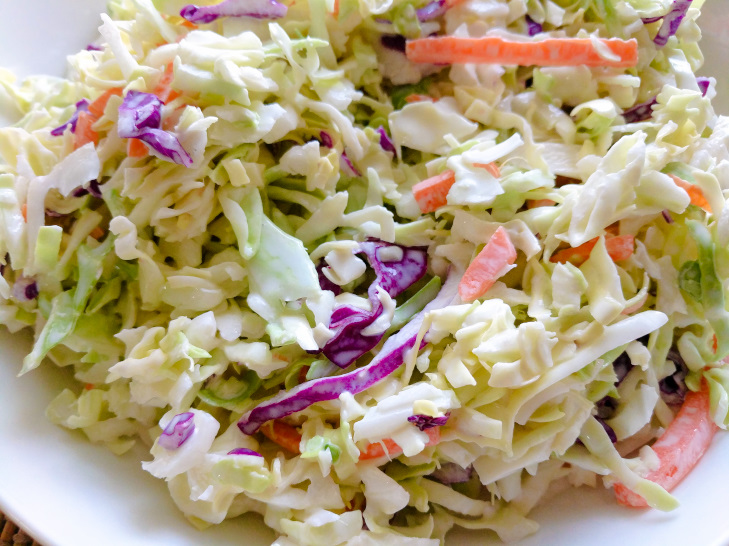 low carb coleslaw