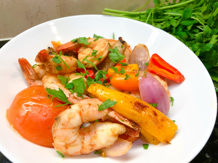 Grilled Mediterranean Shrimp Bowls