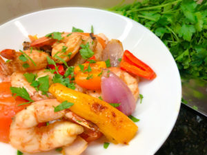 Grilled Mediterranean Shrimp Bowls