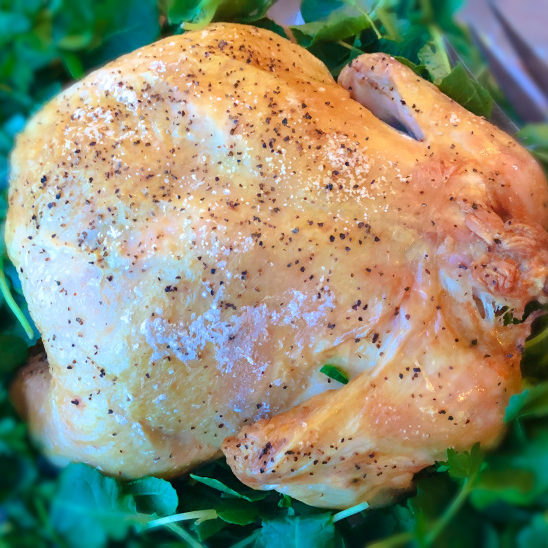 easy grilled whole chicken