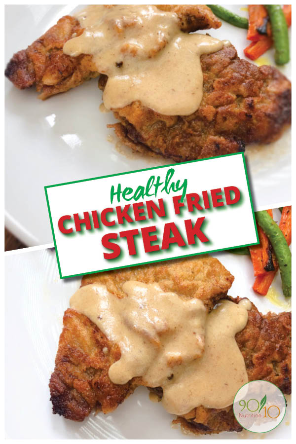 healthy chicken fried steak