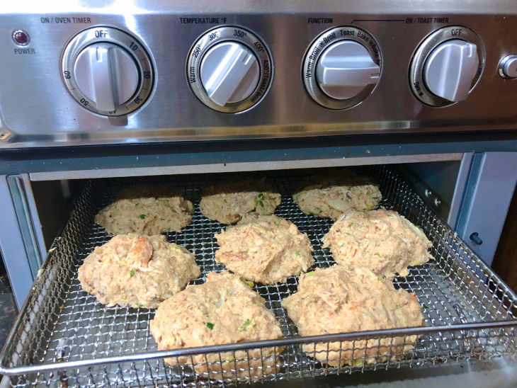 low carb air fryer crab cakes