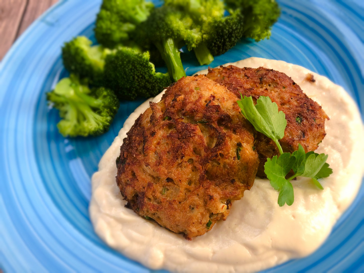 Air Fryer Low Carb Crab Cakes