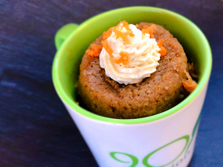 carrot cake mug cake