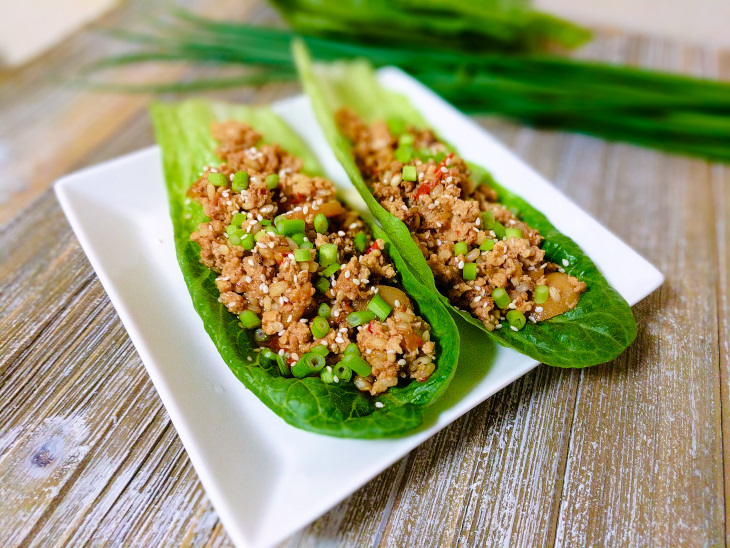 Teriyaki Chicken Lettuce Wraps