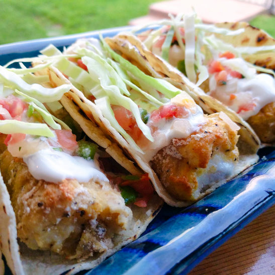 air fryer fish tacos