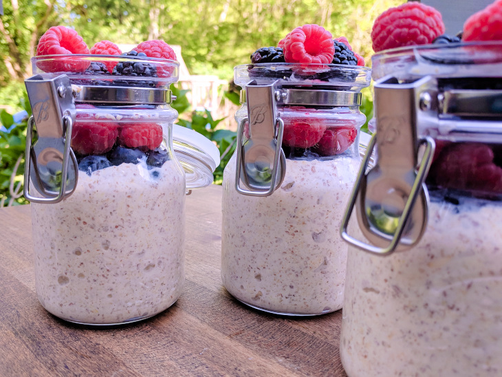 clean eating overnight oats