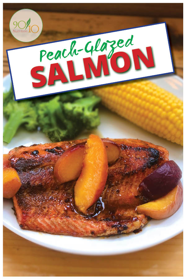 Healthy Peach-Glazed Salmon