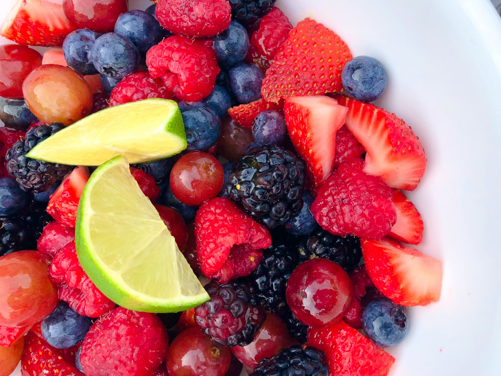 summer berry salad