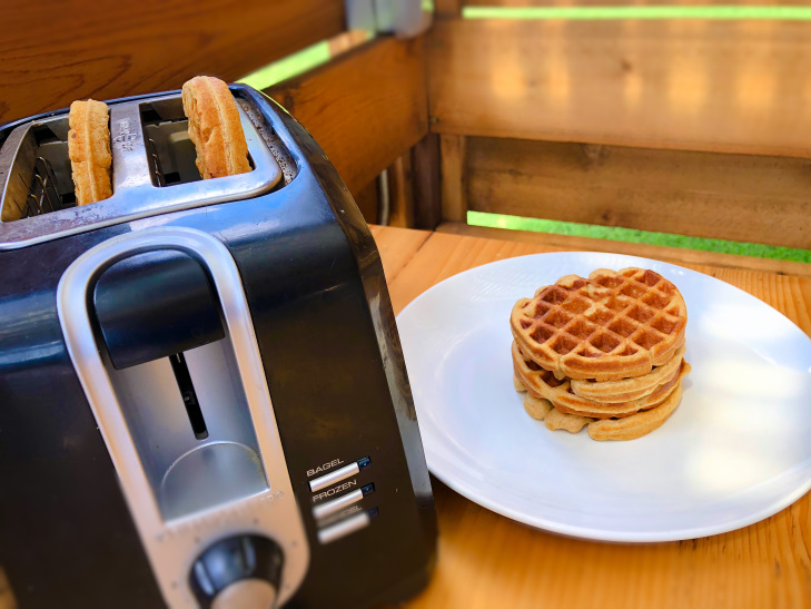 whole grain freezer waffles recipe