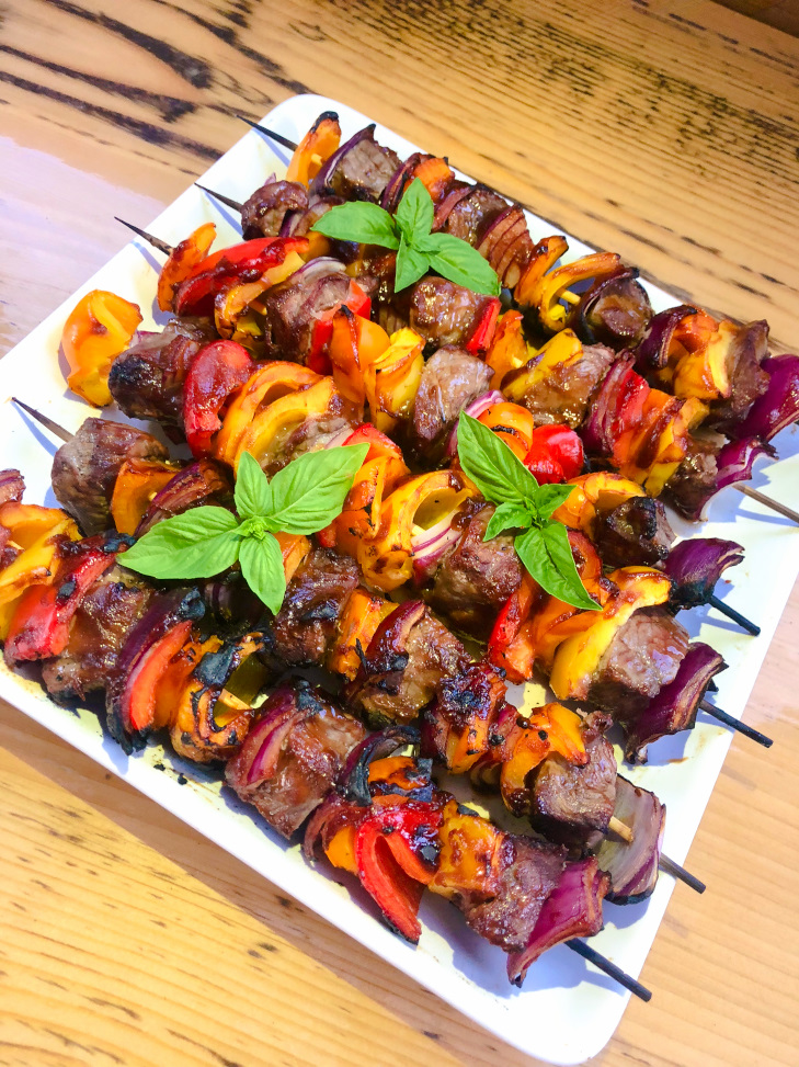 healthy steak kebabs