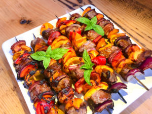 matt's healthy steak kebabs