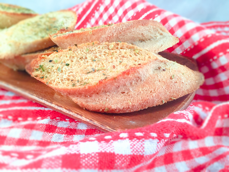 Italian whole wheat garlic bread recipe