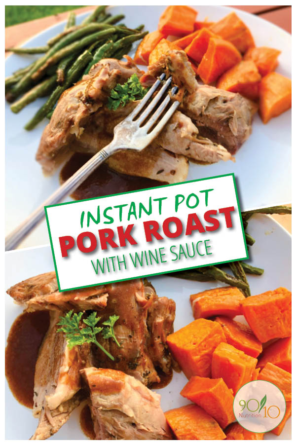 Healthy instant pot pork roast recipe