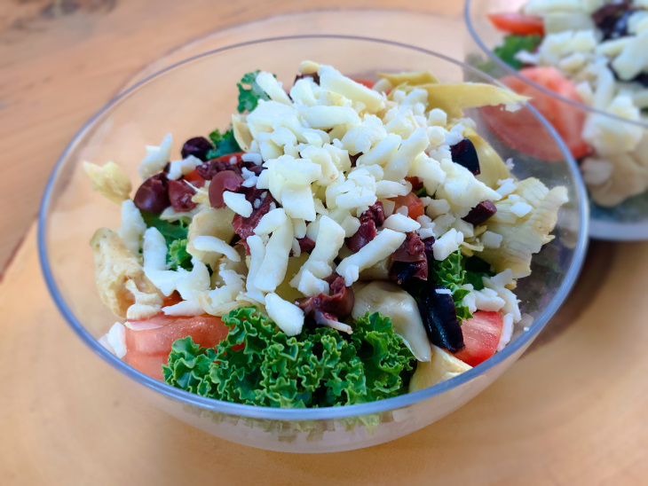 Easy Italian Kale Salad