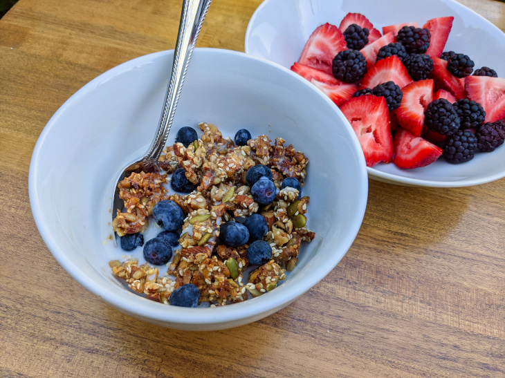 healthy protein granola